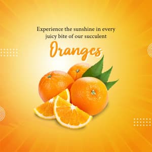 Orange business flyer