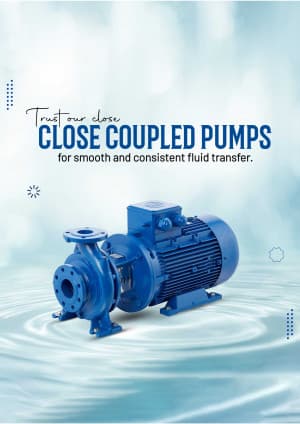 Close couple pump business banner