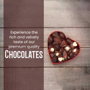 Chocolates marketing post