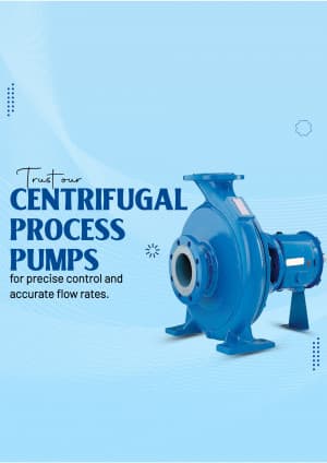 Centrifugal process pump business video