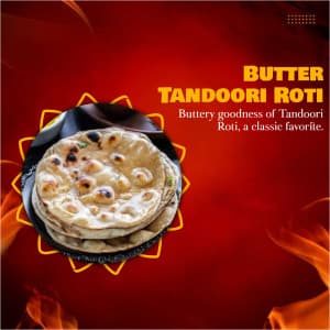 Tandoori Roti business template