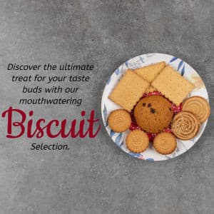 Biscuits promotional post