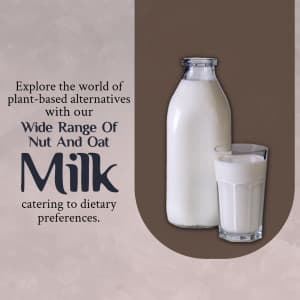 Milk instagram post