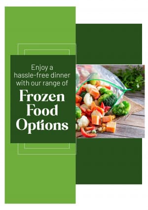 Frozen Foods promotional images