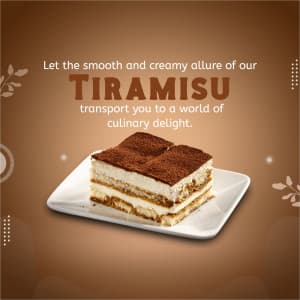 Tiramisu marketing post