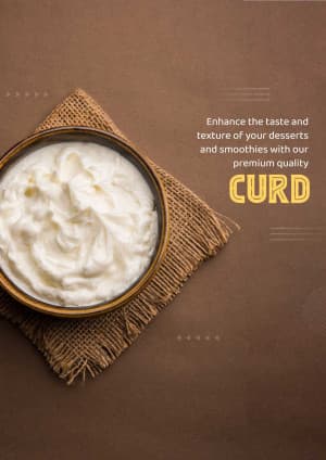 Curd banner