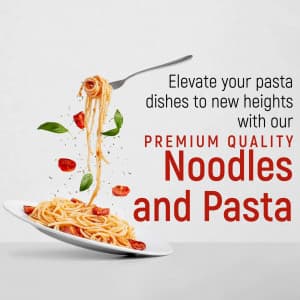 Noodles and Pasta promotional post