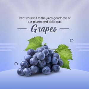 Grapes instagram post