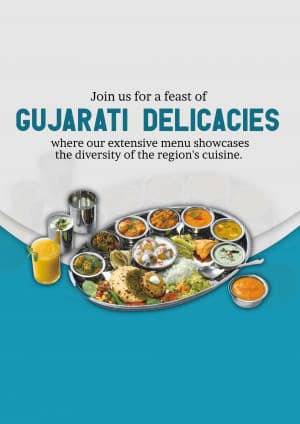 Gujarati business flyer
