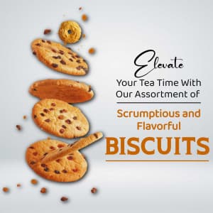 Biscuits business banner