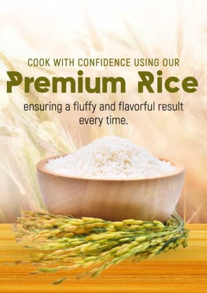 RIce promotional poster