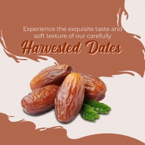 Date Fruit business flyer