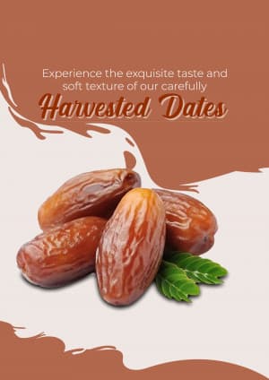 Date Fruit business template