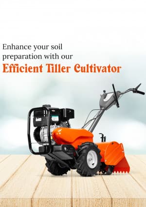 Agriculture Tools promotional poster