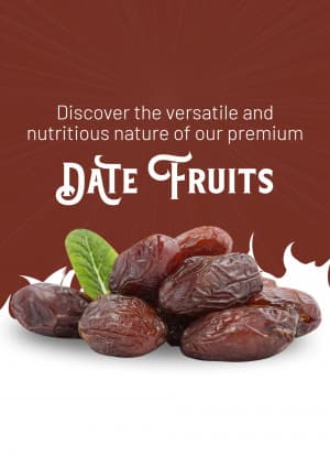 Date Fruit video