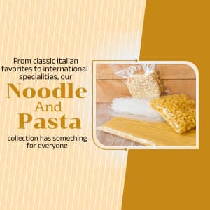 Noodles and Pasta facebook ad