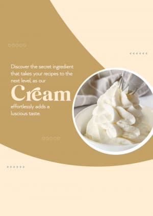 Cream template