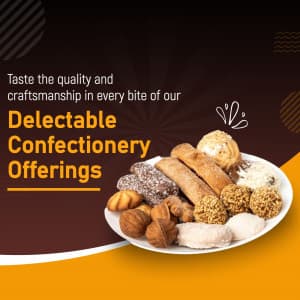 Confectionery poster