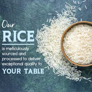 RIce promotional post