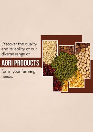 Agri products promotional post