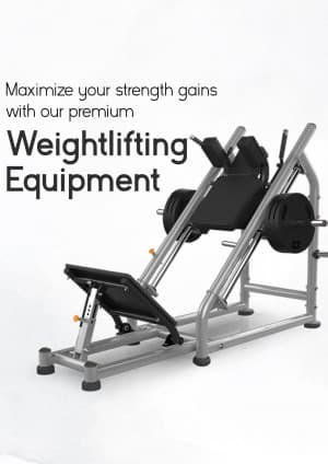 Gym Equipment facebook ad