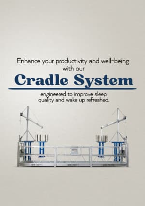 Cradle System business video