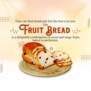 Fruit bread flyer