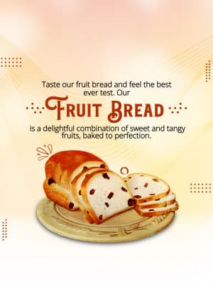 Fruit bread template