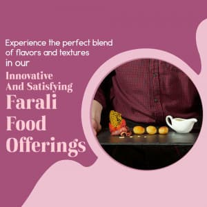 Farali Food business banner