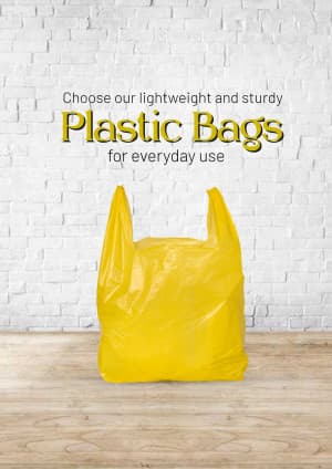 Plastic Bag business banner