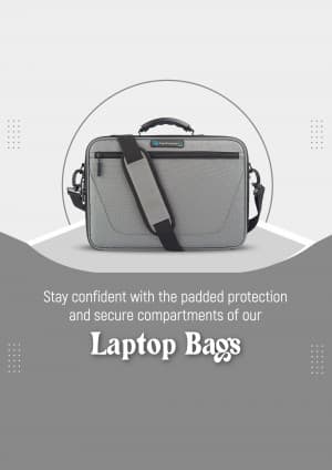 Laptop Bag business banner