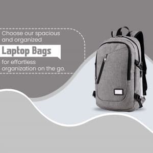 Laptop Bag business flyer