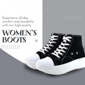 Women Boots promotional template