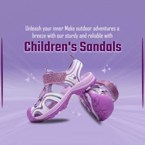 Children Sandals promotional post