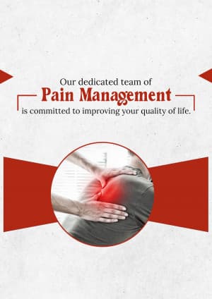 Pain Management business post