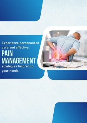 Pain Management marketing post