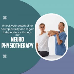 Neuro Physiotherapy marketing poster