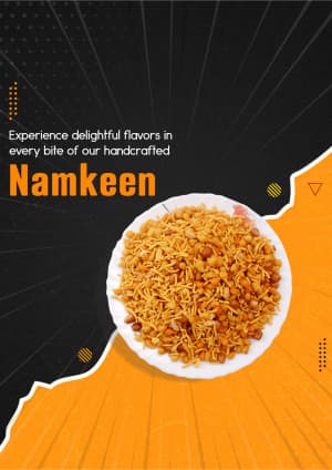 Namkeen business banner