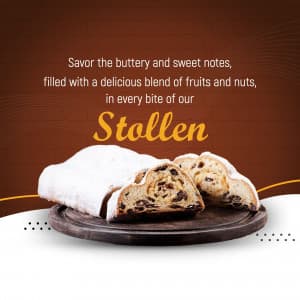 Stollen promotional post