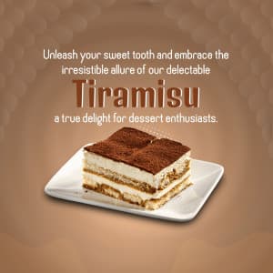 Tiramisu facebook ad