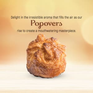 Popovers business flyer