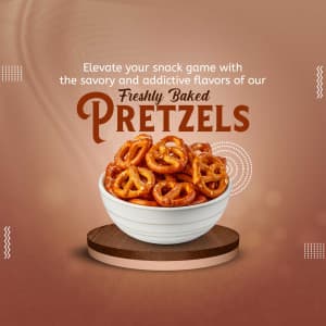 Pretzels instagram post