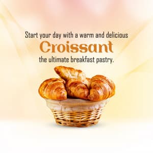 Croissants flyer