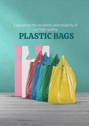 Plastic Bag marketing poster
