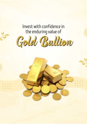 Gold Bullion promotional post