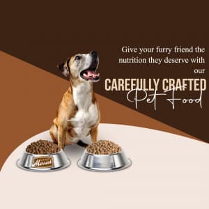 Pet Food promotional post