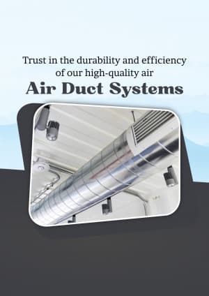 Air Duct marketing poster