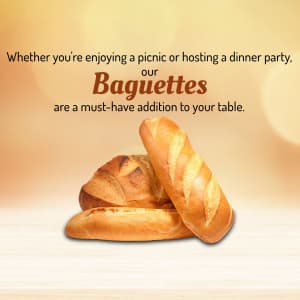 Baguettes promotional poster