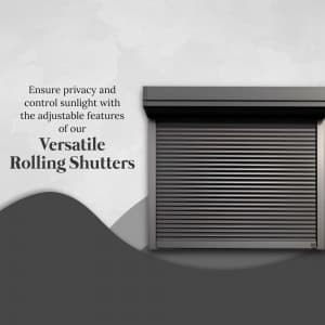 Rolling Shutters facebook banner