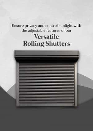 Rolling Shutters facebook ad